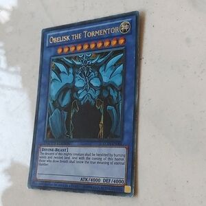 Yugioh Obelisk the Tormentor LC01 EN001 holo card